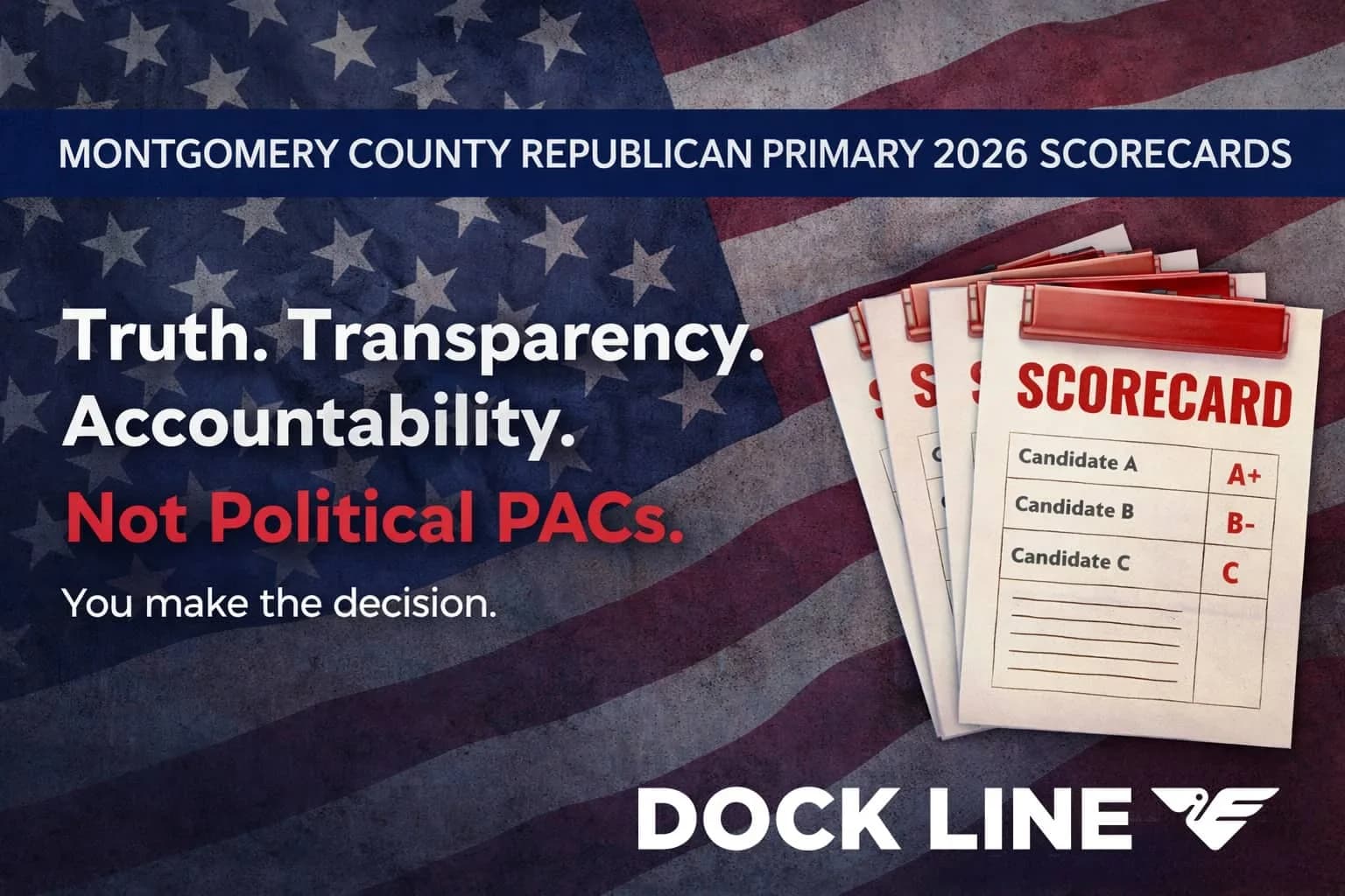 Montgomery County Republican Primary 2026 Scorecard