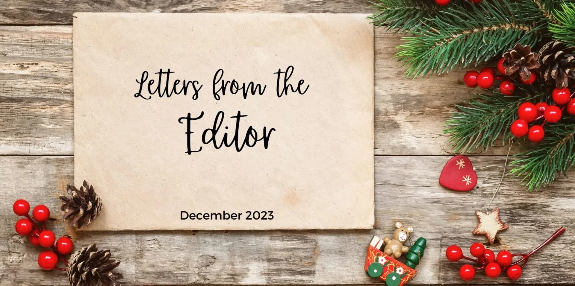 Letters Dec 23 Header