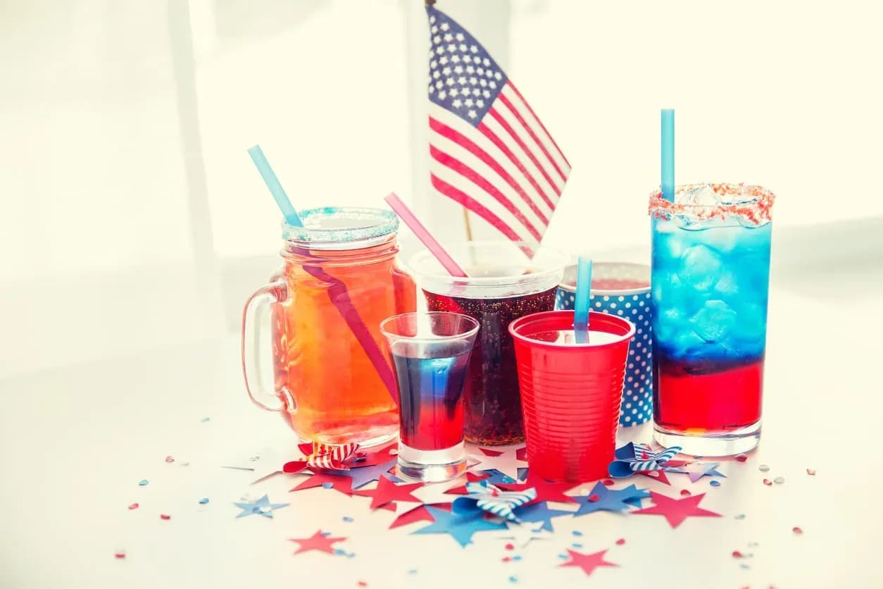 4th of July drinks