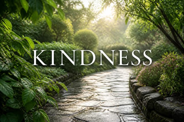 Kindness — Fruits of the Spirit poetry series