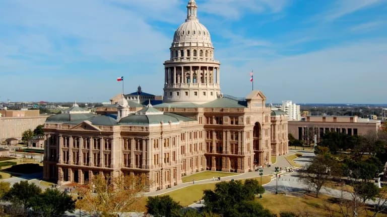 The Texas State Capitol in Austin