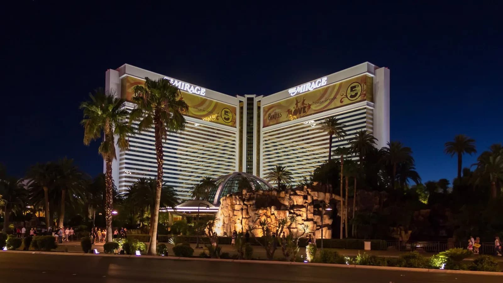 Hotels along the Las Vegas Strip