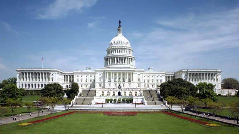 The west front of the U.S. Capitol in Washington