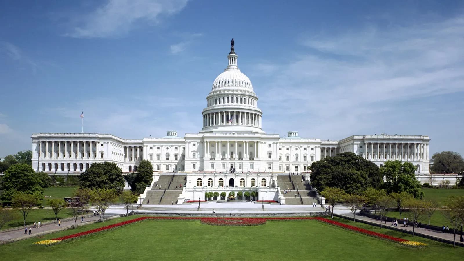 The west front of the U.S. Capitol in Washington
