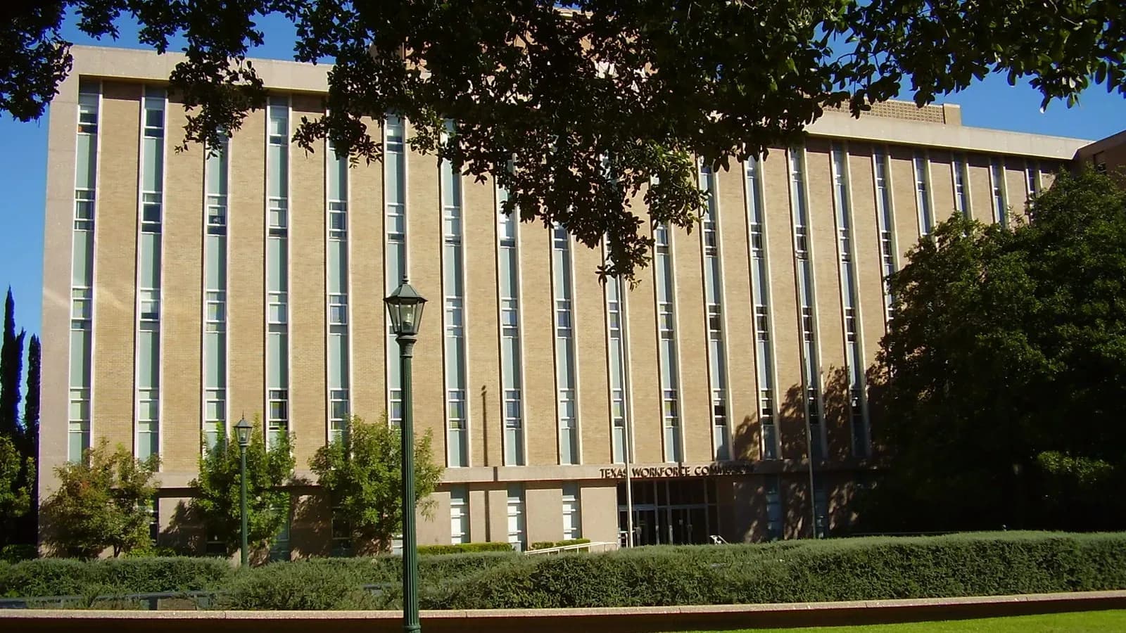 The Texas Workforce Commission headquarters in Austin