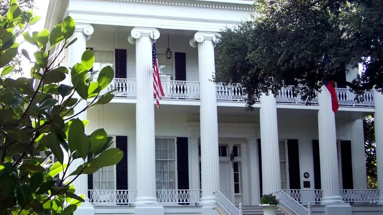 The Texas Governor's Mansion in Austin