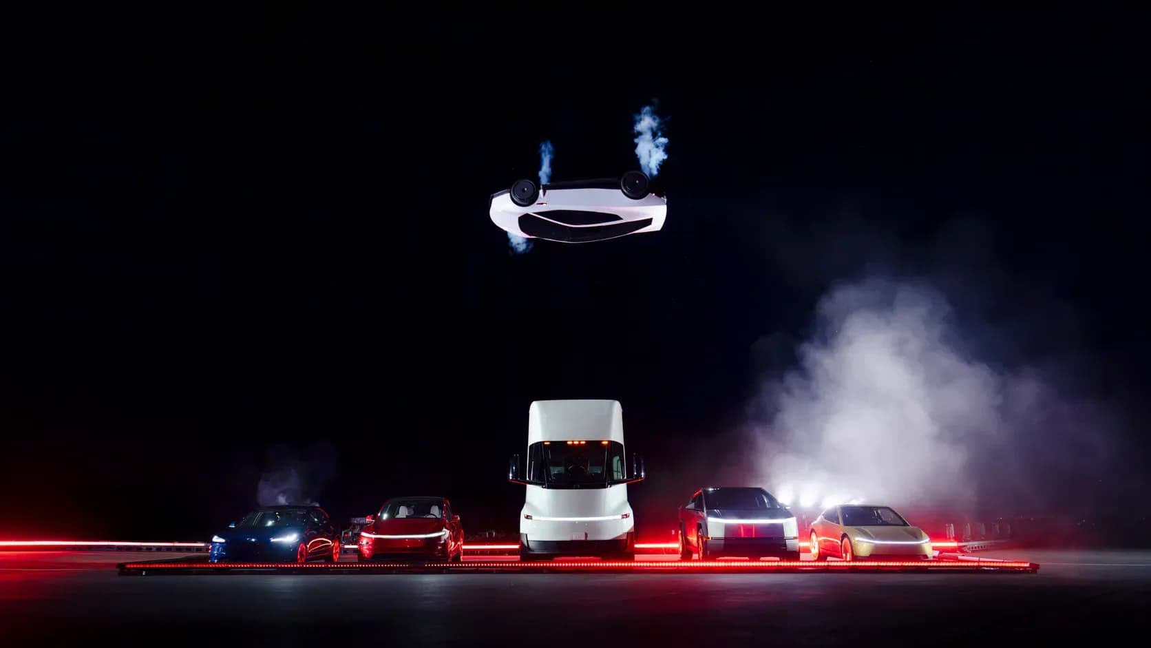 01 FEATURED TESLA ROADSTER AIRBORNE