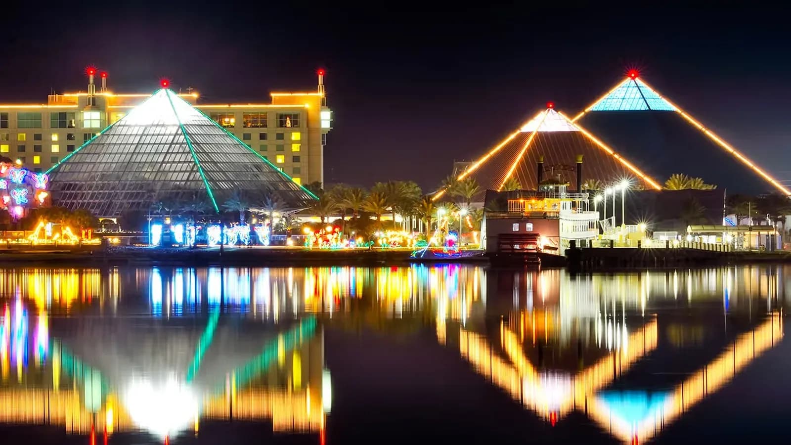 Holiday in the Gardens at Moody Gardens, Galveston, Texas