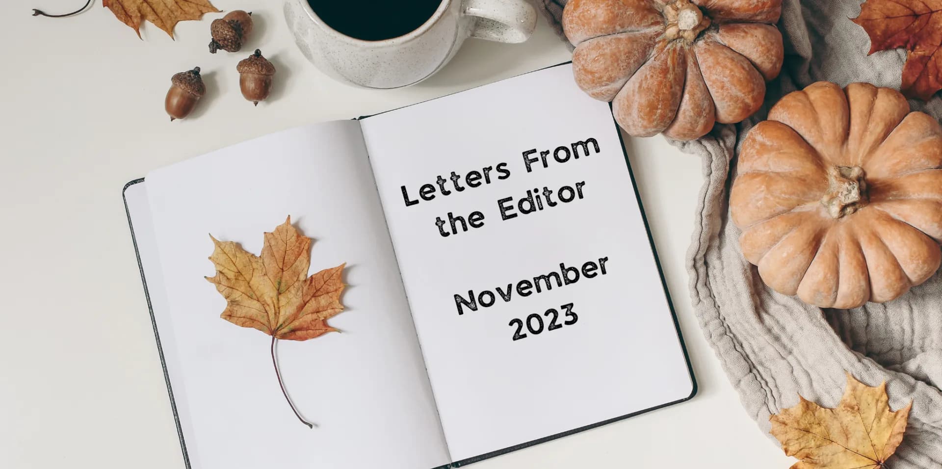 Letters from the editor Nov 23