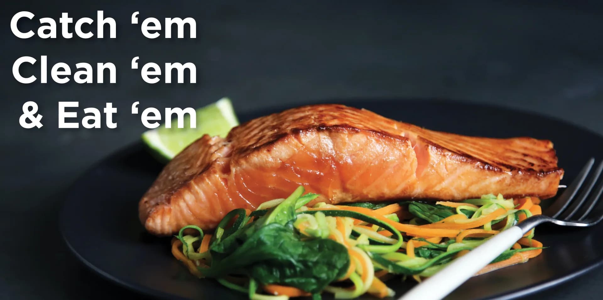 Salmon w brown sugar glaze