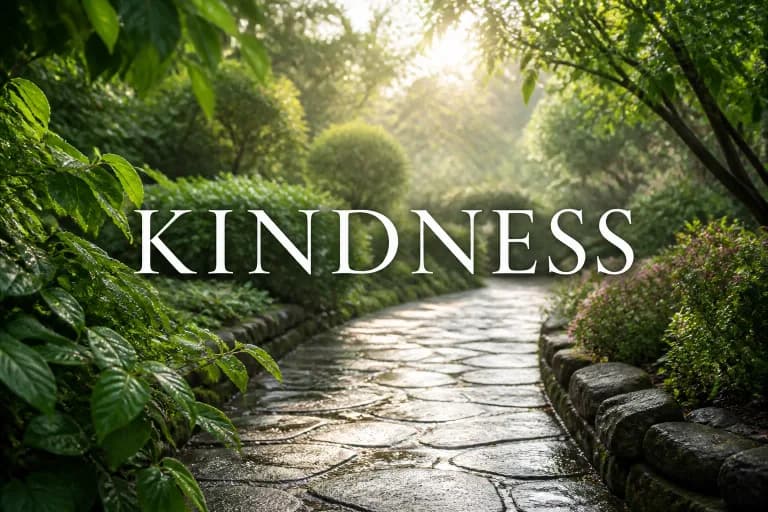Kindness — Fruits of the Spirit poetry series