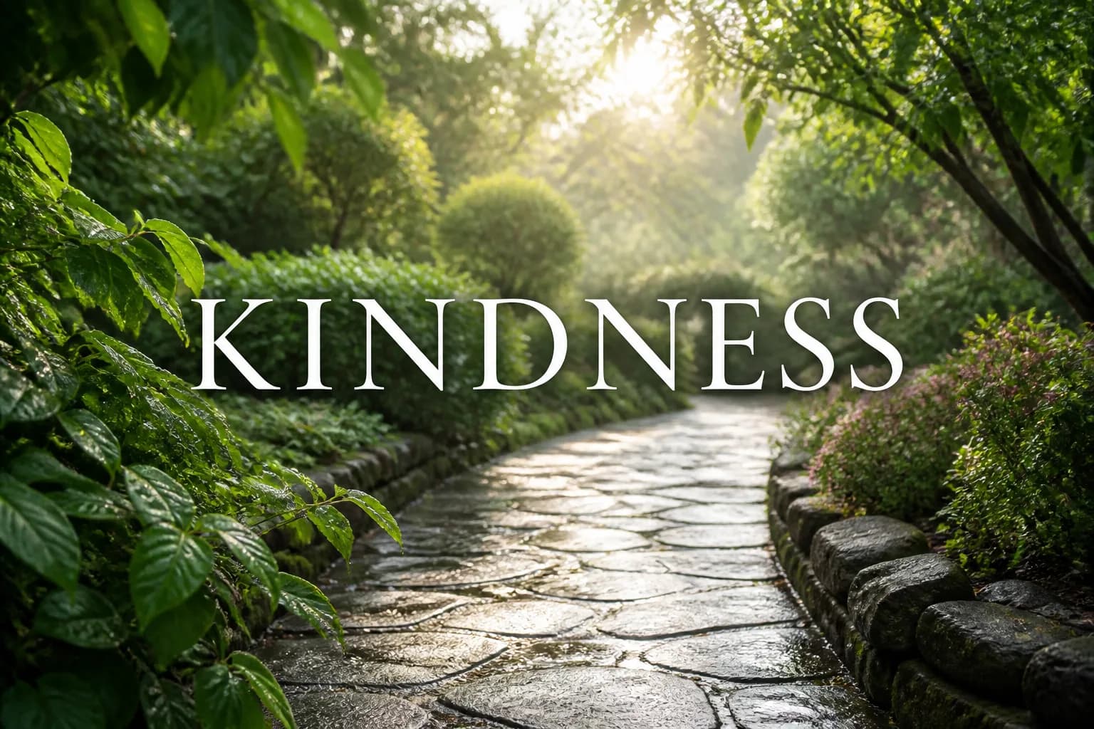 Kindness — Fruits of the Spirit poetry series