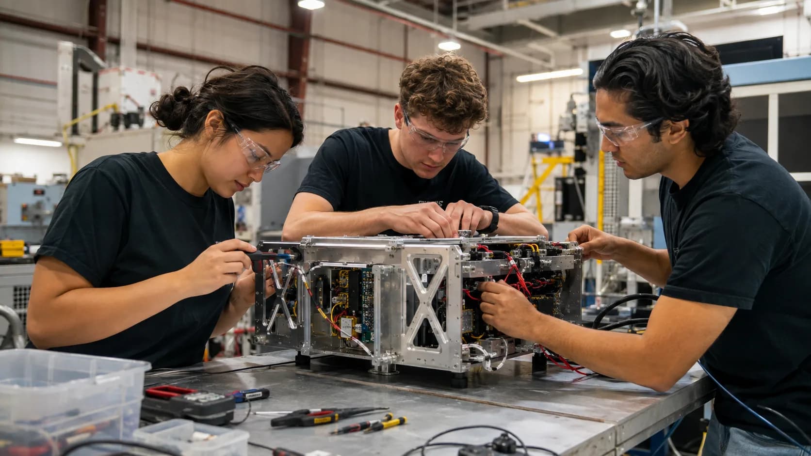 01 FEATURED Students Prepare Balloon Payload