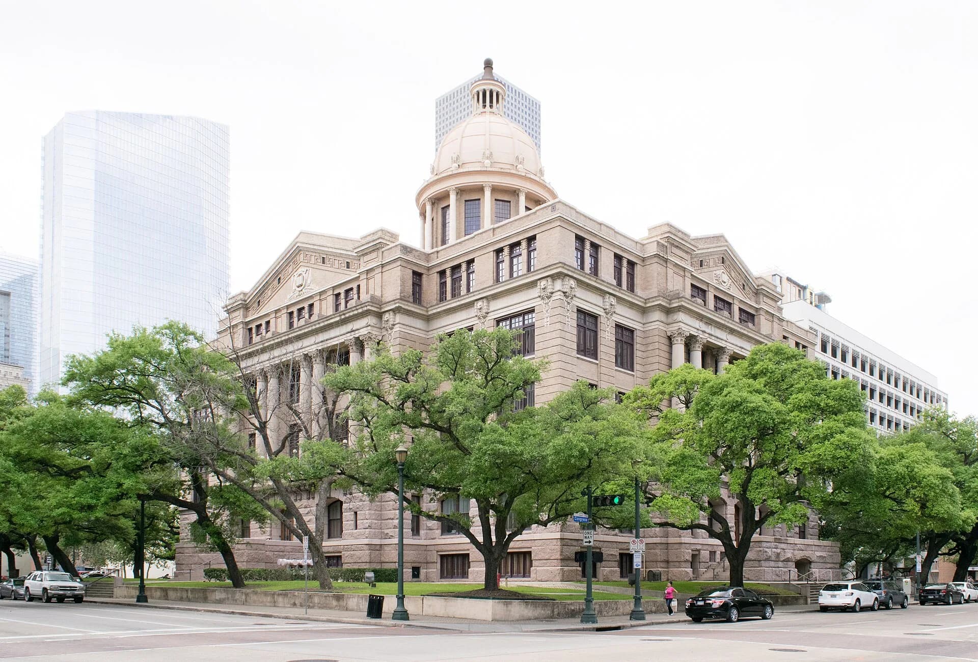 The 1910 Harris County Courthouse in Houston