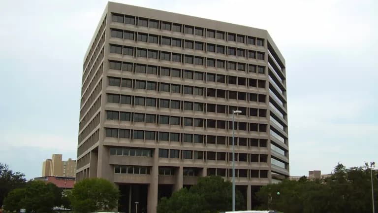 The William B. Travis State Office Building in Austin