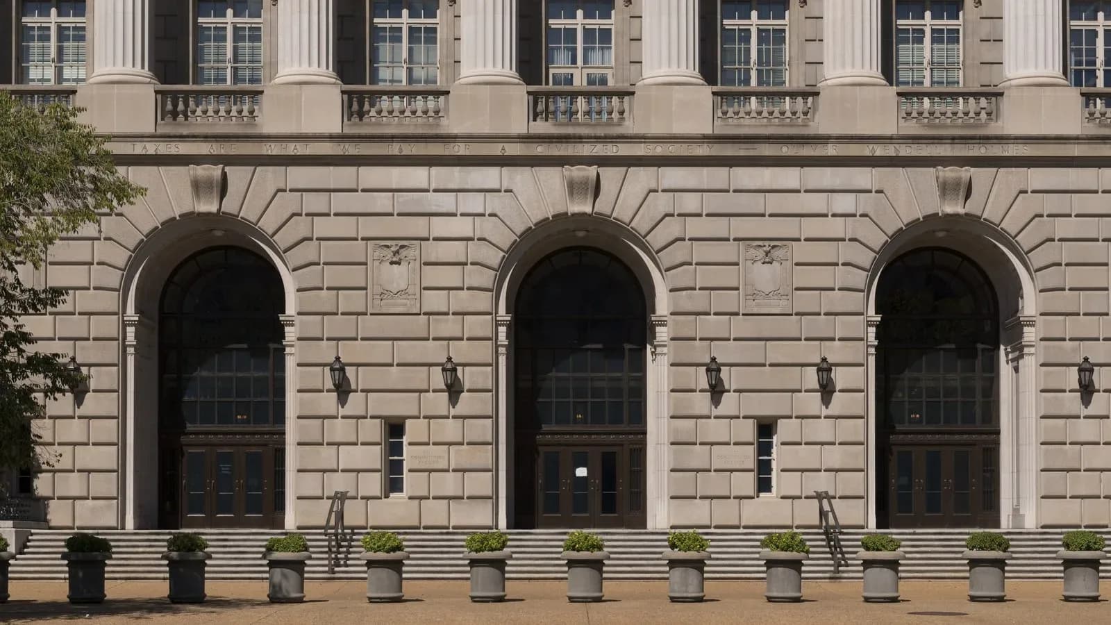 The Internal Revenue Service Building in Washington, D.C.