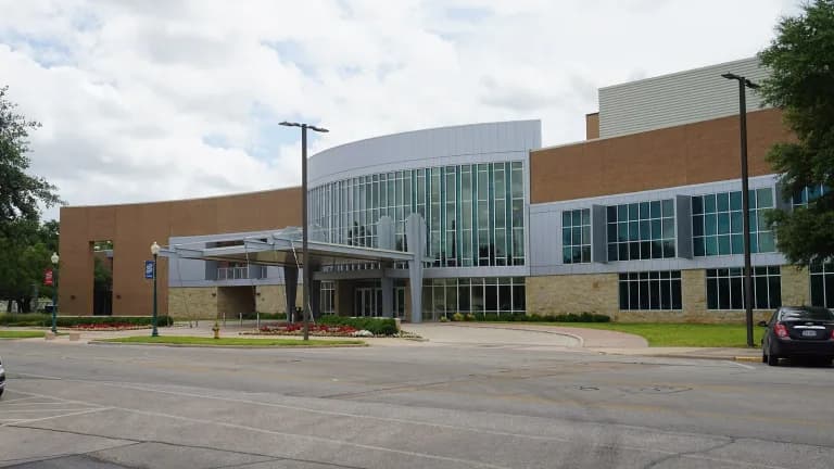 Exterior of the Waco Convention Center in Waco, Texas