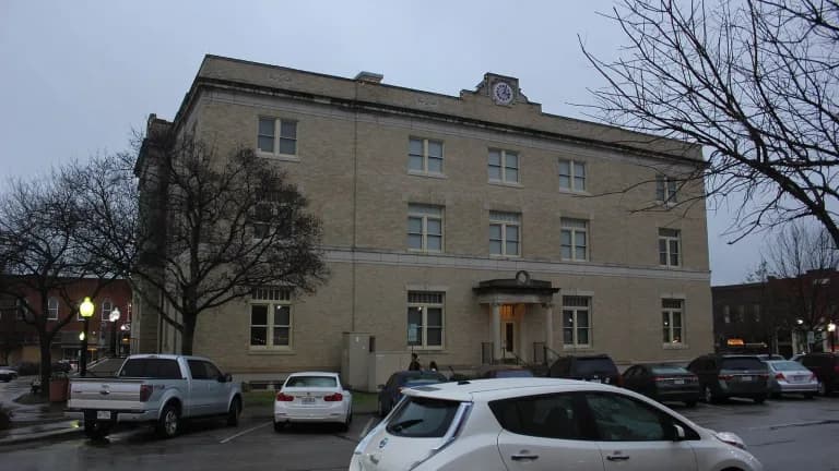 The 1927 Collin County Courthouse in McKinney