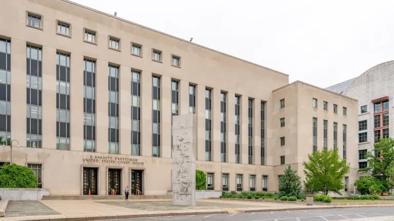 The E. Barrett Prettyman United States Courthouse in Washington, D.C.