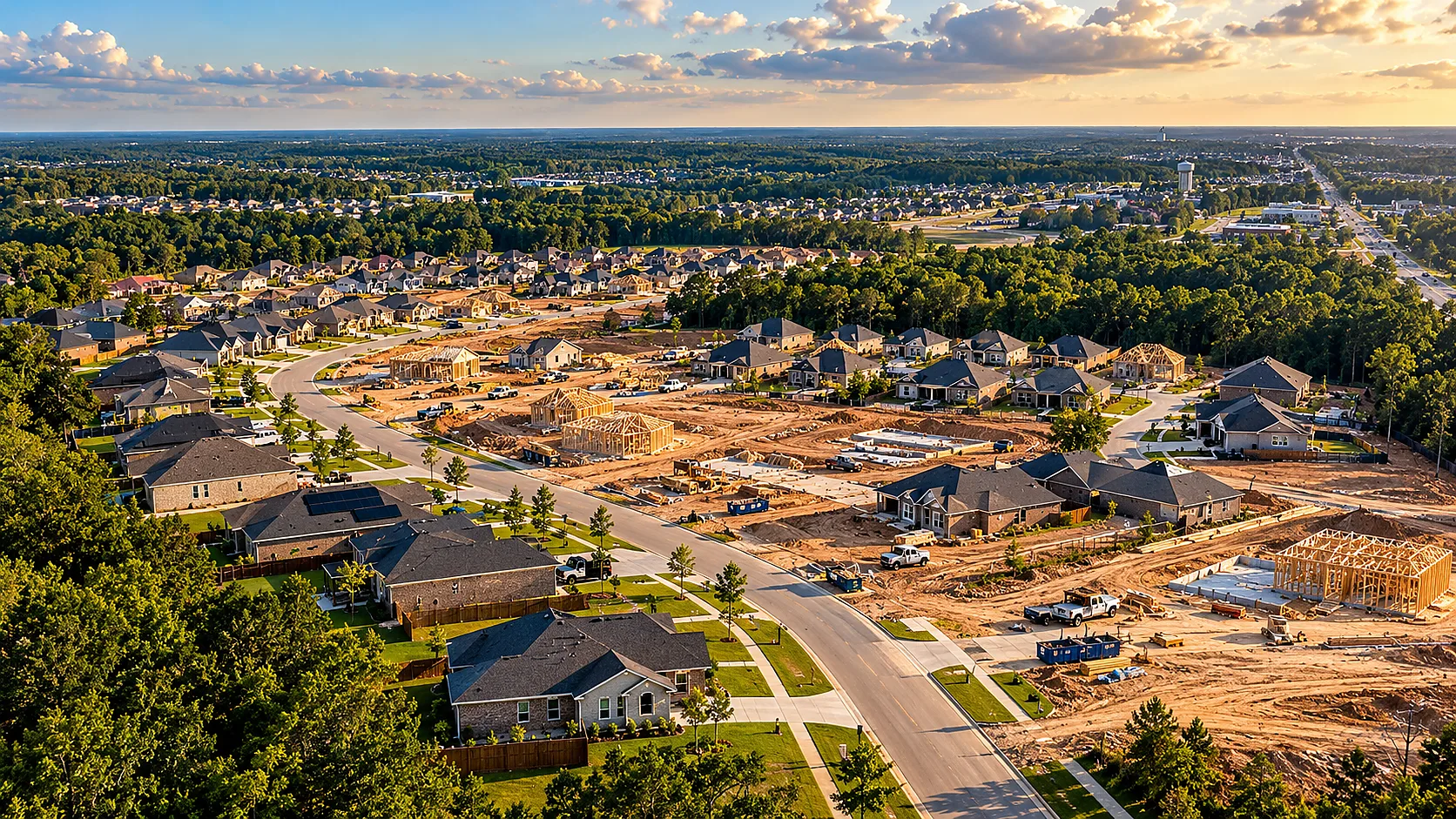 New rooftops can arrive faster than major road improvements, leaving existing corridors to absorb the first wave of additional traffic.