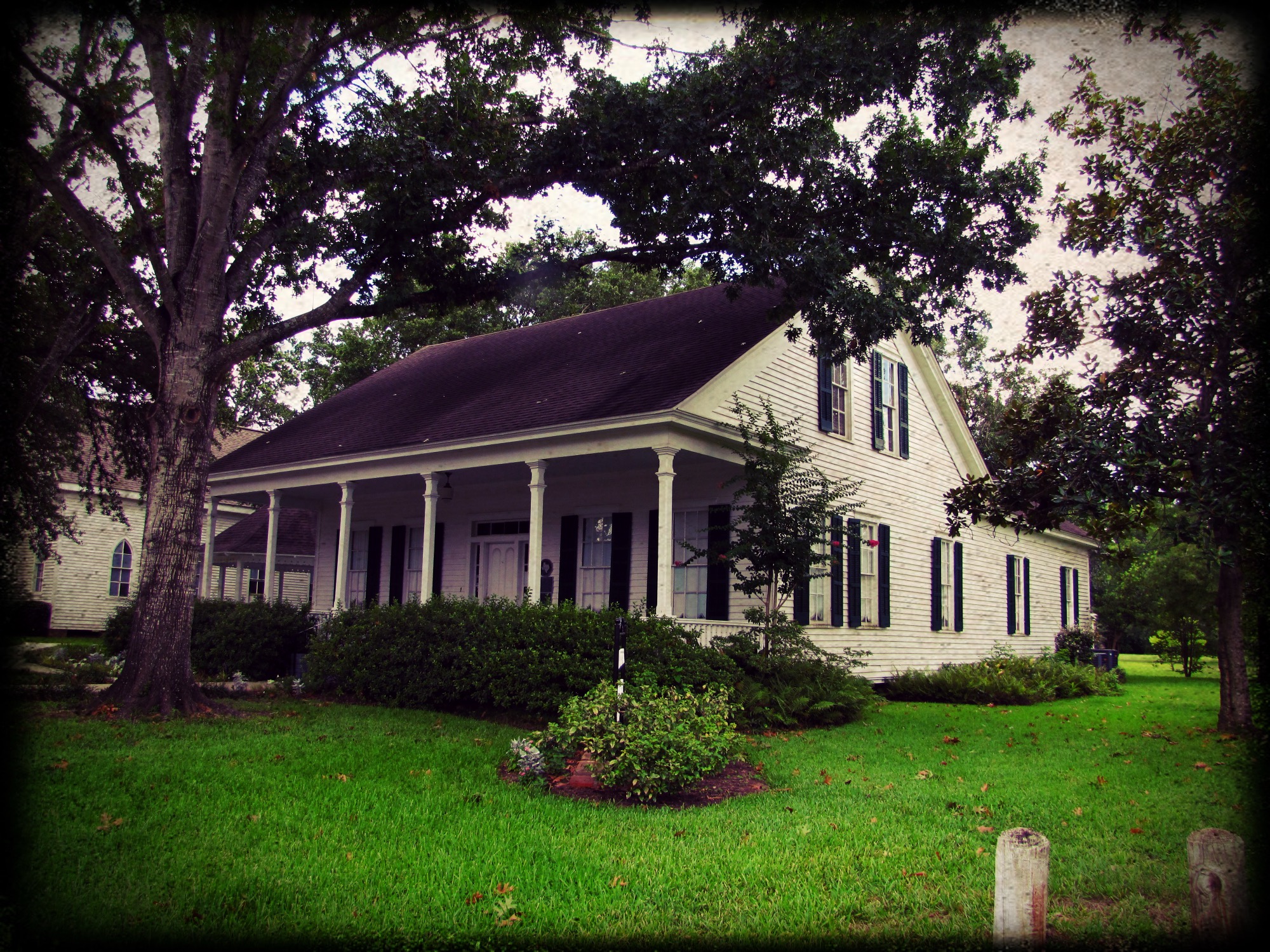 The historic Griffin House in Tomball, Texas