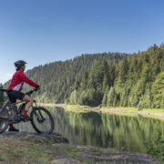 mountain biking