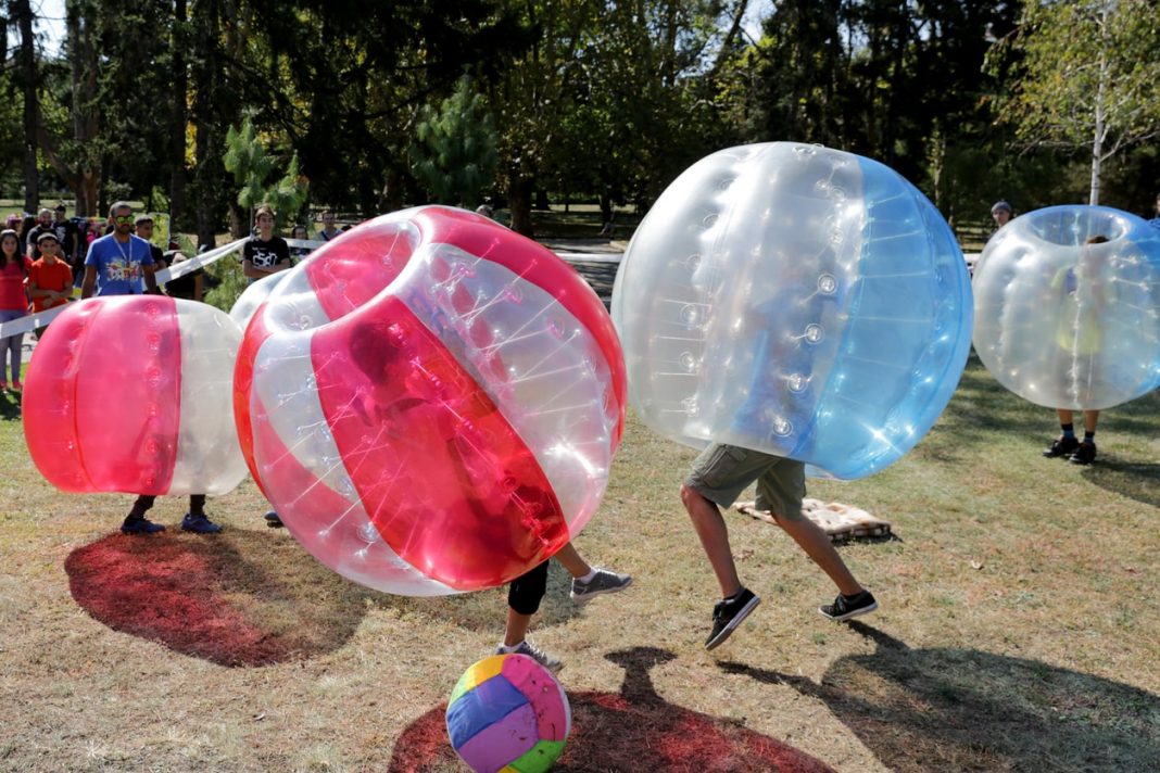 bubble soccer is the sport we all need