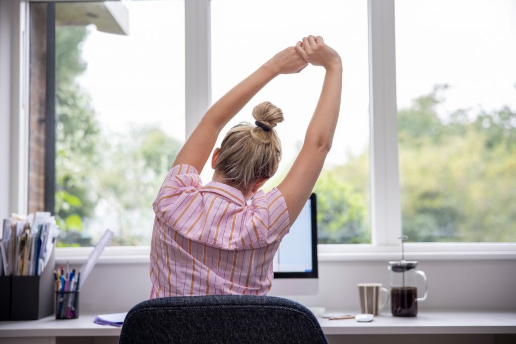healthy habits for working from home