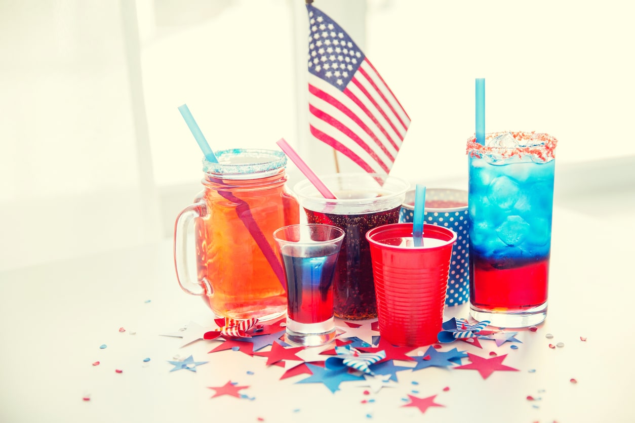 4th of July drinks