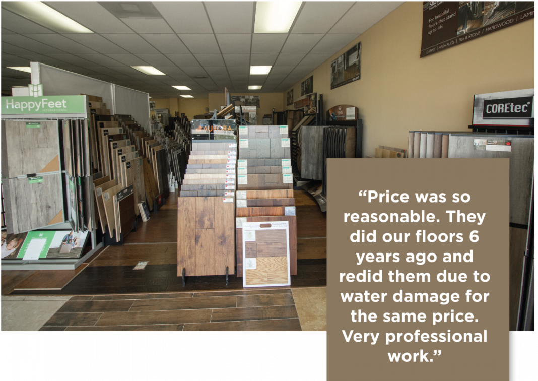 Make Your House a “Home” with All Floors & More! Dock Line