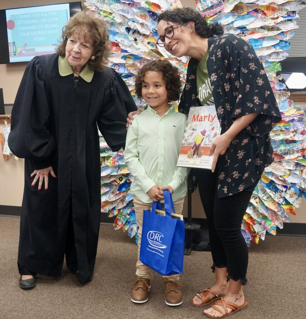Montgomery County Students Spread Peace through Bookmark Art Contest