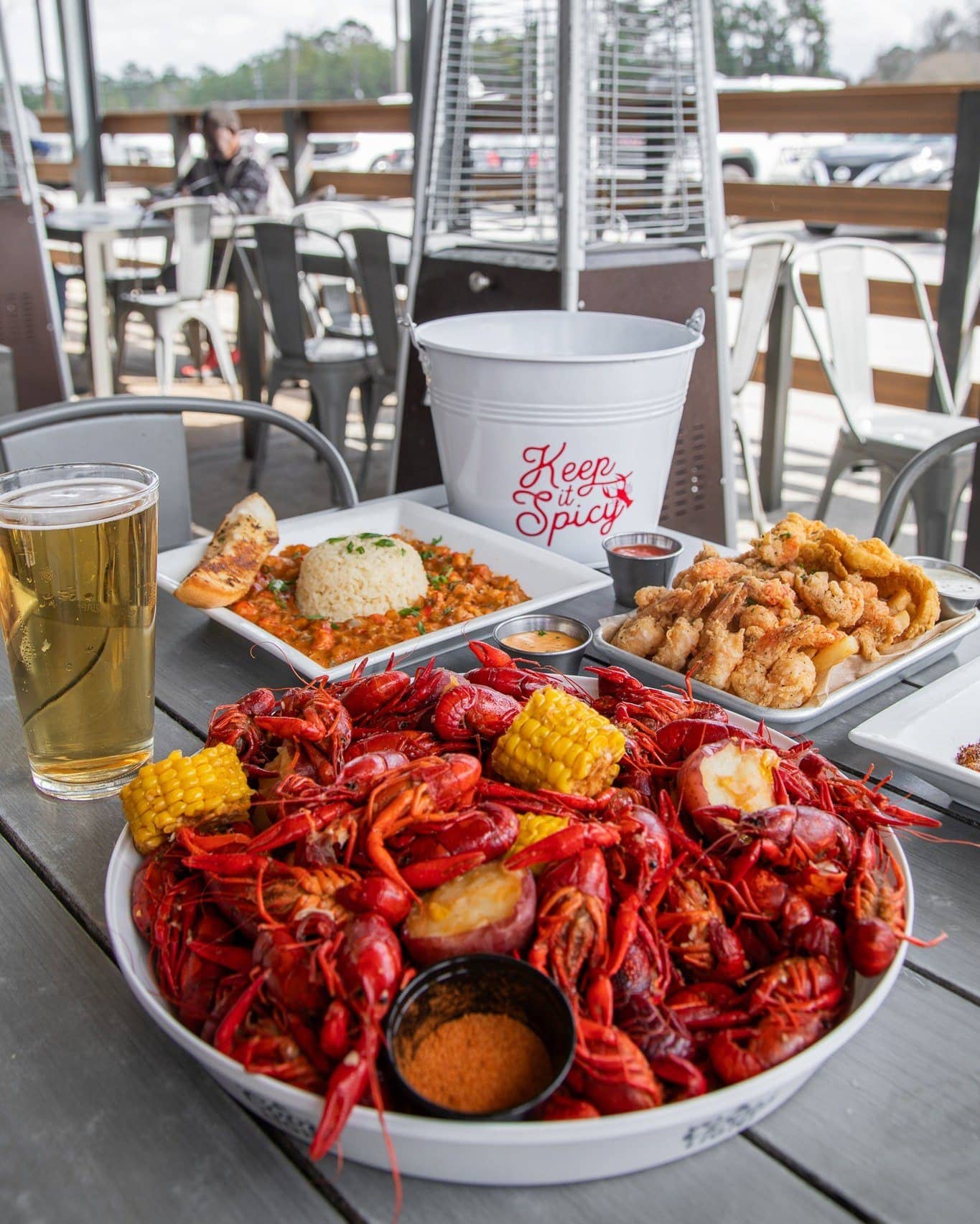 Crawfish at Woodsons Local Tap and Kitchen in Montgomery County Texas