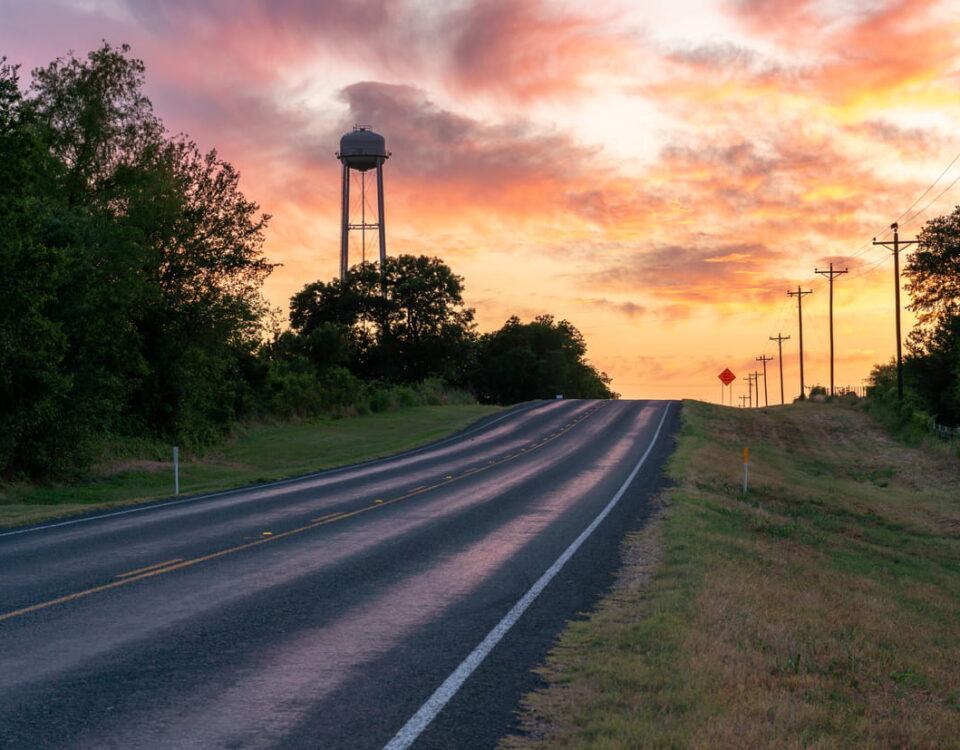County Commissioner Roads in Texas