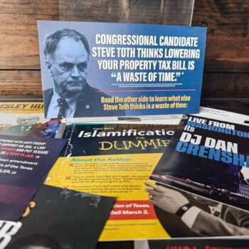 Steve Toth Property Tax - Political Ad from March 2026 Election Dock Line Magazine